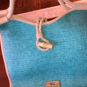 Blue Elaine Turner Purse